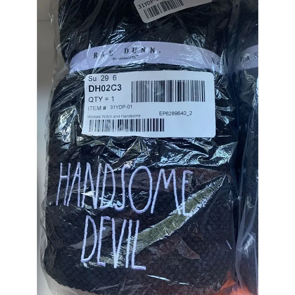 Rae Dunn HALLOWEEN Hand Towels